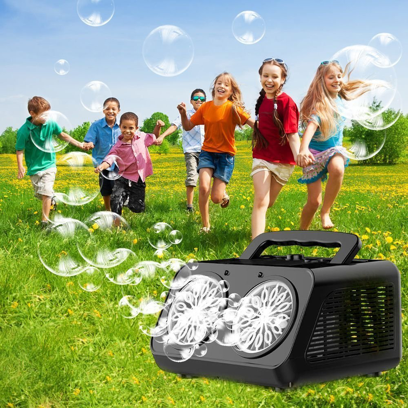 Product image: Φορητή αυτόματη μηχανή φυσαλίδων 20.000+ φυσαλίδες/λεπτό για πάρτι & εκδηλώσεις, , medium-null