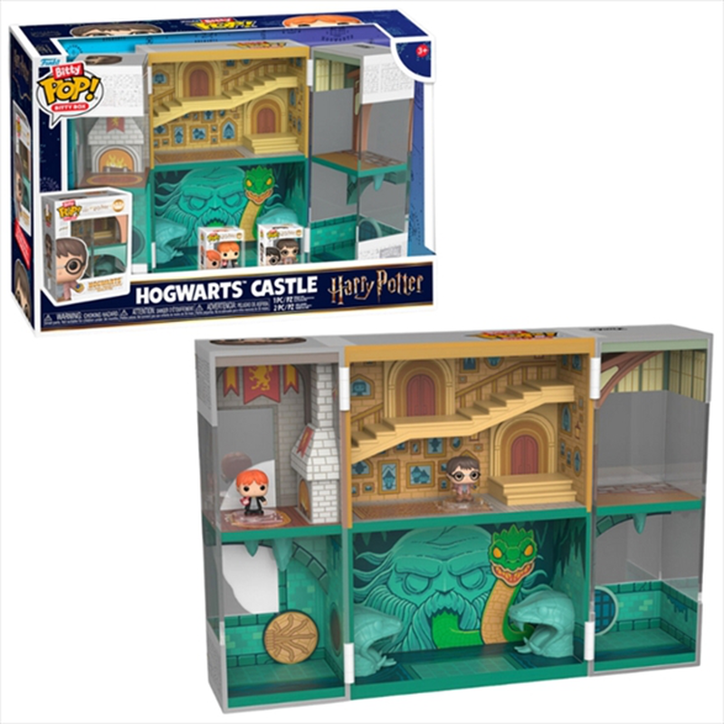 Funko bitty pop! Box: harry potter - hogwarts castle vinyl figures, , medium-null
