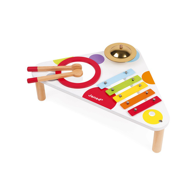 Confetti musical table
