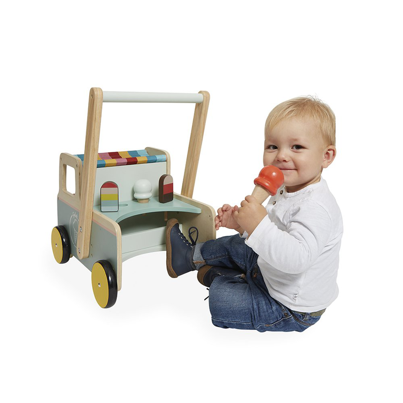 Ice cream cart push-along trolley, , medium image number null