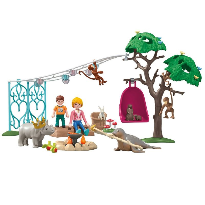 Playmobil 71855  animals  friends : party at the mansion, , medium-null