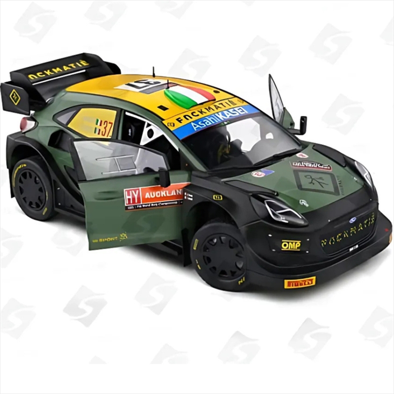 Product image: Solido 1/18 2022 ford puma rally 1 rally new zealand #7 bertelli/scattolin, green/yellow, , medium-null