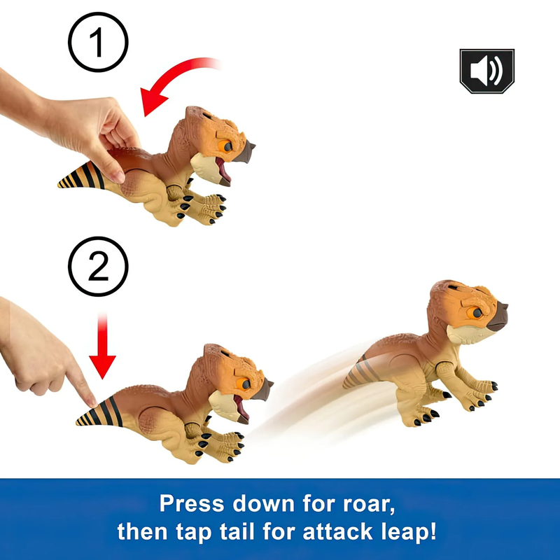 Product image: Jurassic world train n tame aquilops dinosaur toy, , medium-null