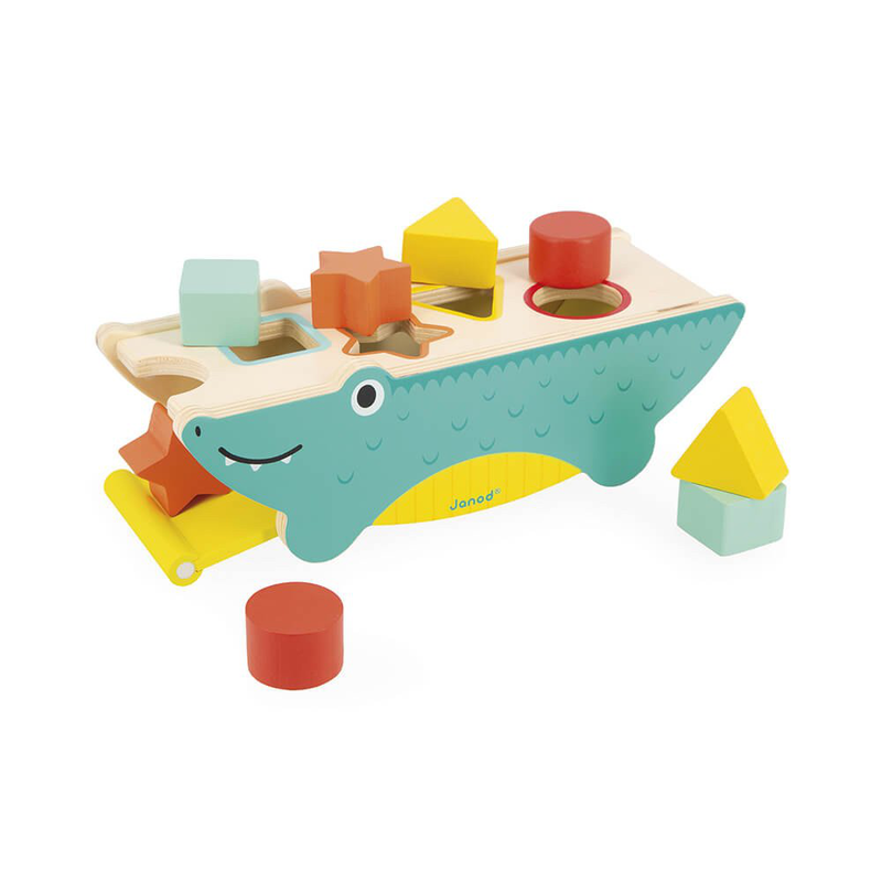 Tropik - shape sorting crocodile, , medium-null
