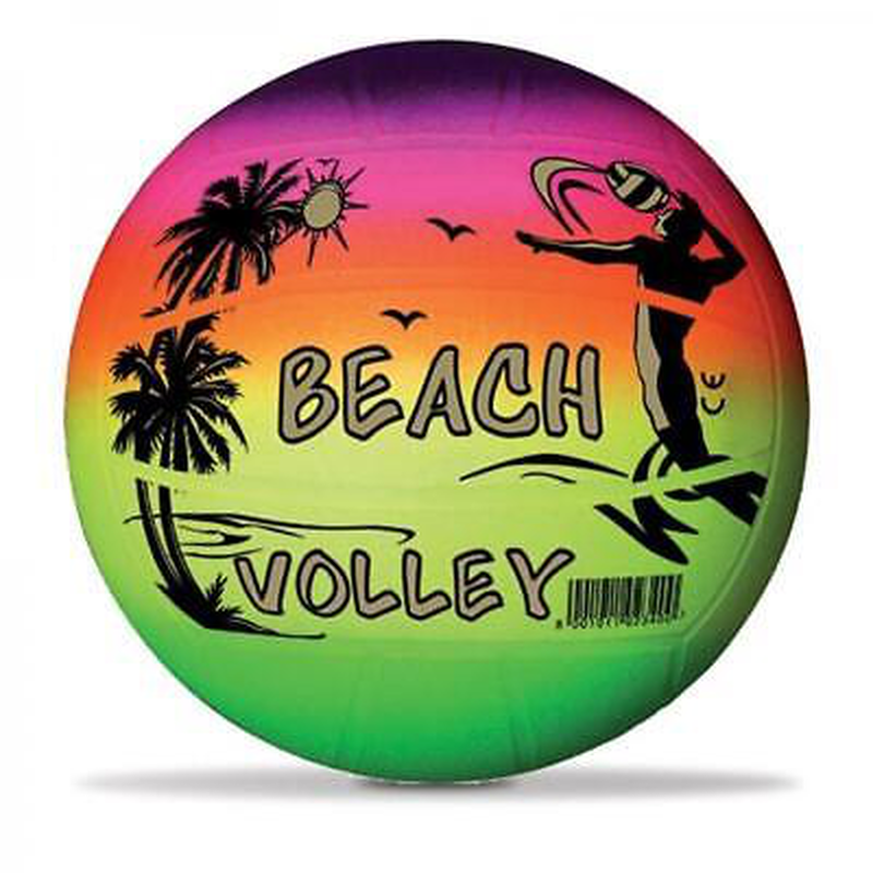 22cm bioball volleyball rainbow, , medium-null
