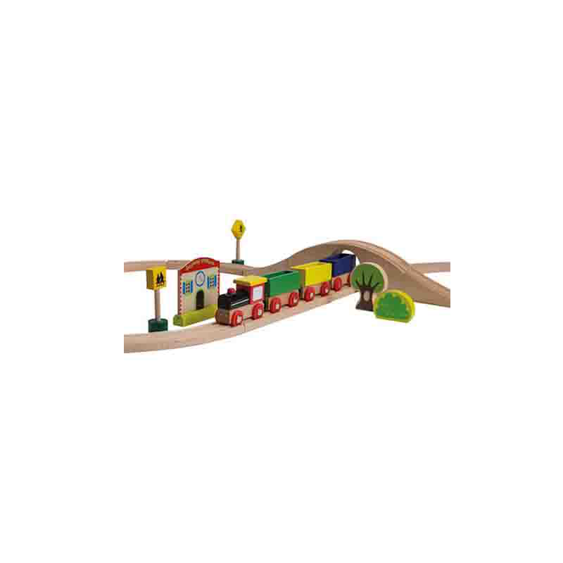 Product image: Jouéco® - trainset 30 pieces in windowbox, , medium-null