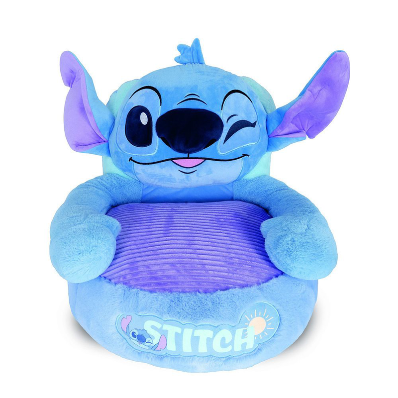 Disney stitch stitch plush armchair, , medium-null