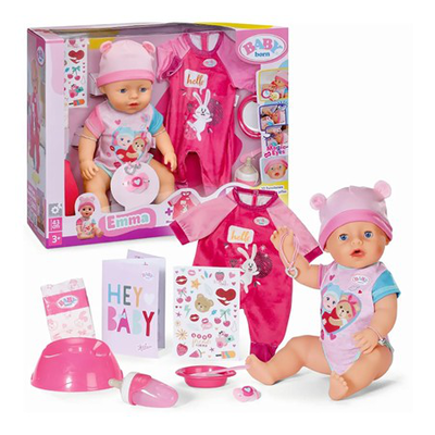 Baby born emma 43cm with 10 funciones 3y+, , medium