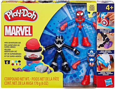 Play-doh dough hero adventure set 170g g0333 4y+, , medium