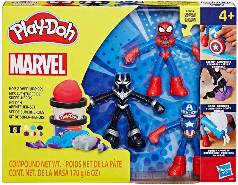 Product image: Play-doh dough hero adventure set 170g g0333 4y+, , medium-null