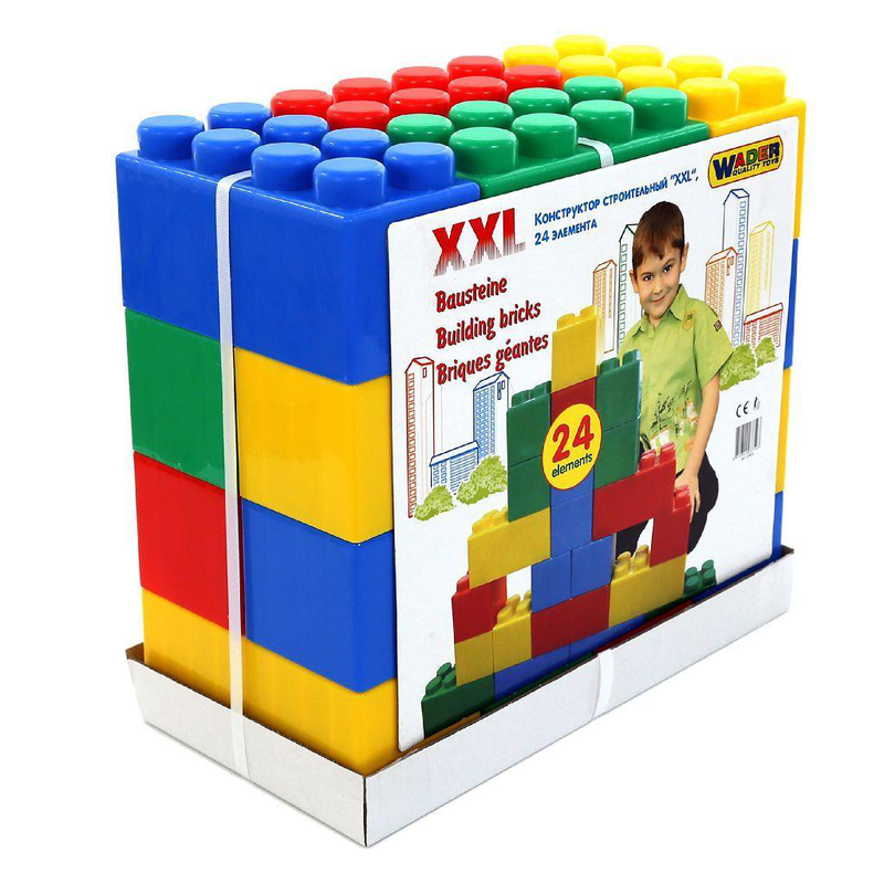 Product image: Mega classic large xxl building blocks - 24 pieces, , medium-null