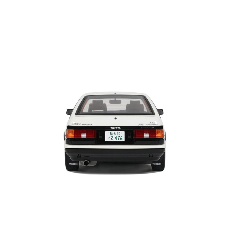 Otto models 1:18 toyota sprinter trueno ae86 &ndash; white 1985 limited edition die-cast model, , medium-null