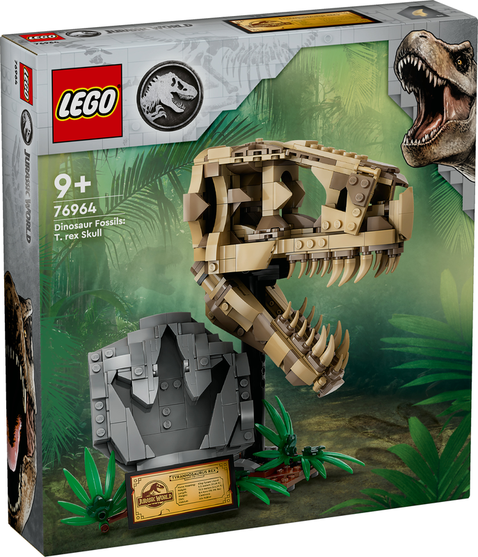 Lego jurassic world dinosaur fossils t. Rex skull 76964 for ages 9+ 577pcs, , medium-null