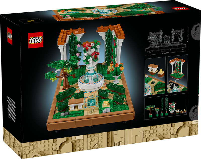 Lego icons fountain garden 10359 &gamma;&iota;&alpha; &eta;&lambda;&iota;&kappa;ί&epsilon;&sigmaf; 18+ 1302&tau;&mu;&chi;, , medium-null