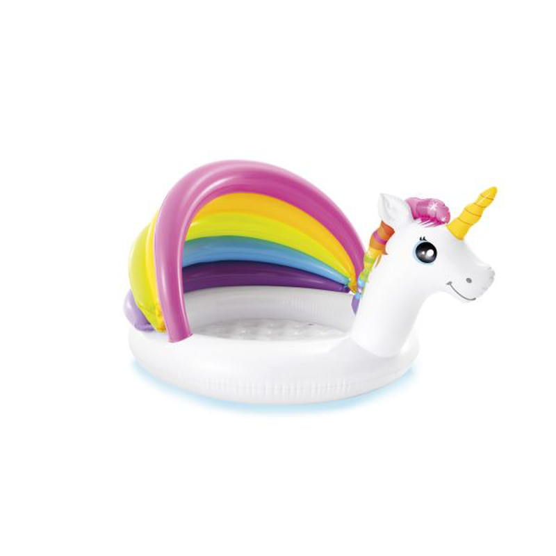 Pool baby shade 50x40x27'' unicorn, , medium-null