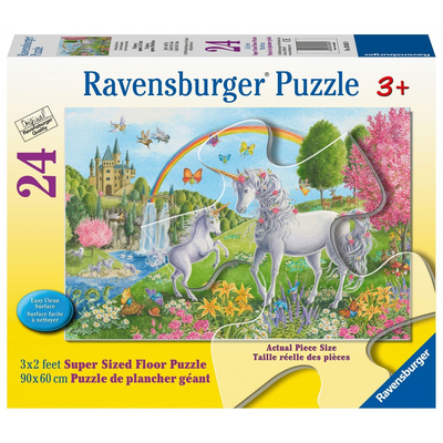 Ravensburger παζλ δαπέδου 24 τεμ. Μονόκεροι 03043, , medium