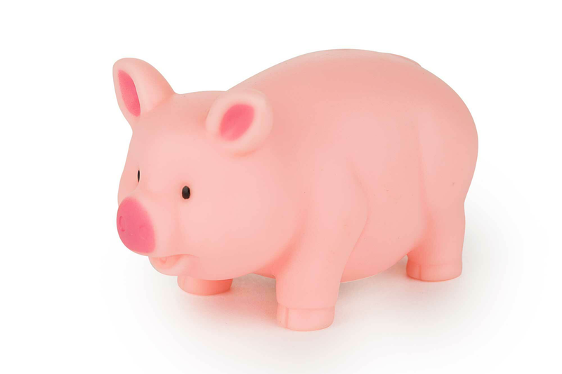 Isabelle laurier bath toy pig, , medium-null