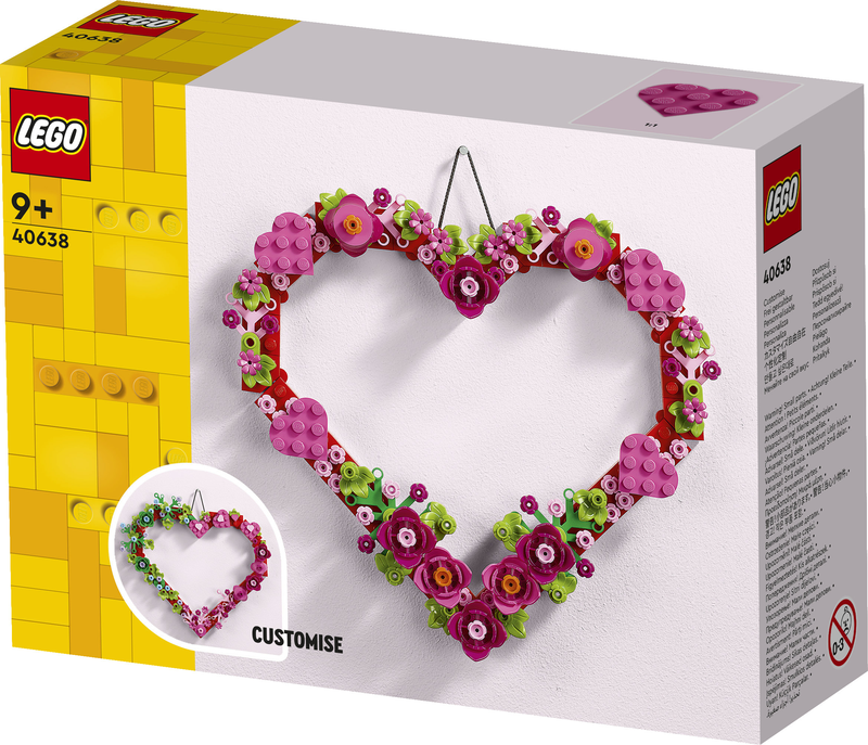 Lego heart ornament 40638 for ages 9+ 254pcs, , medium-null
