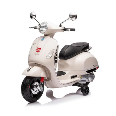 Vespa gts super electric 12v motorbike ride-on - white, , medium