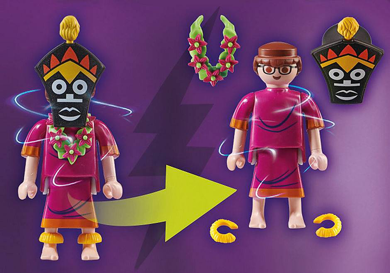 Playmobil 70707 scooby-doo! Adventure with witch doctor, , medium-null