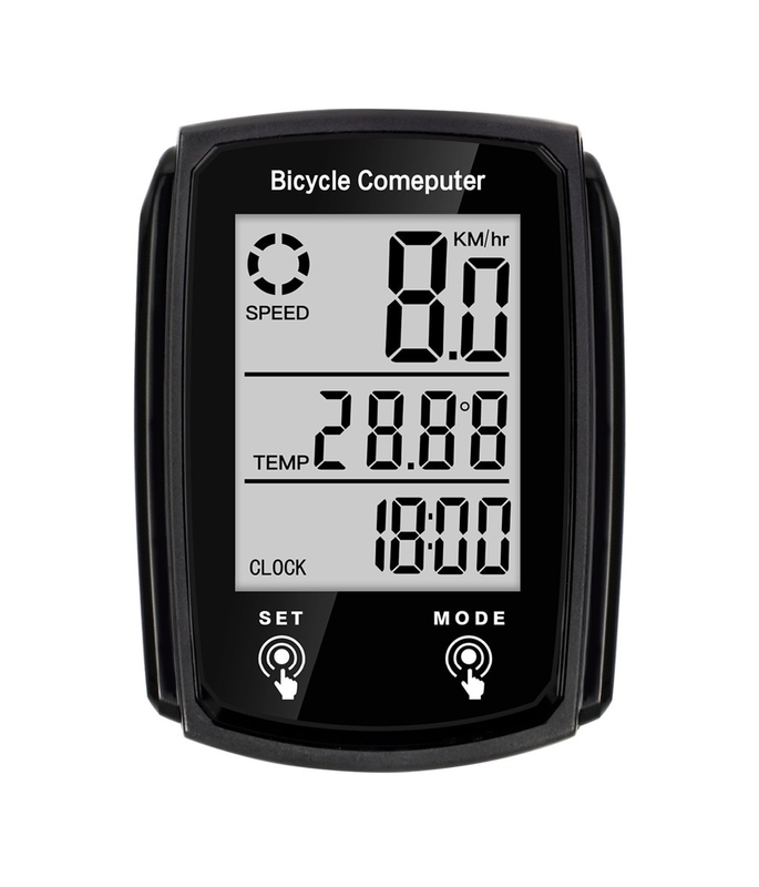 Bicycle touch screen speedometer-null