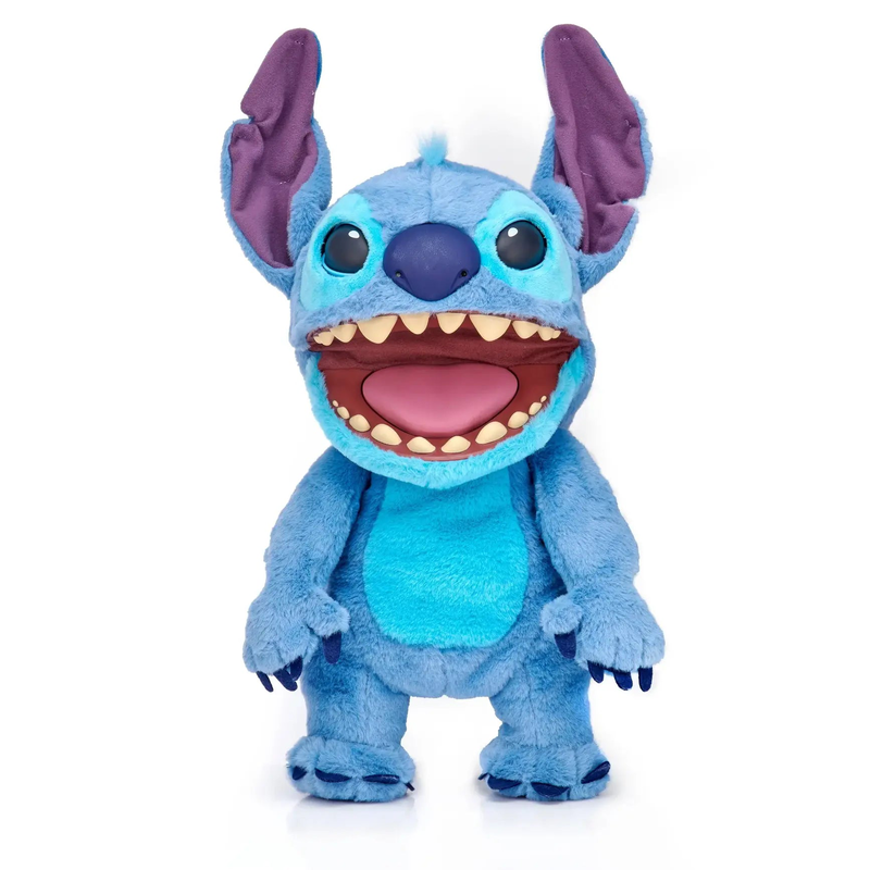 Disney stitch real fx interactive puppet toy, , medium-null