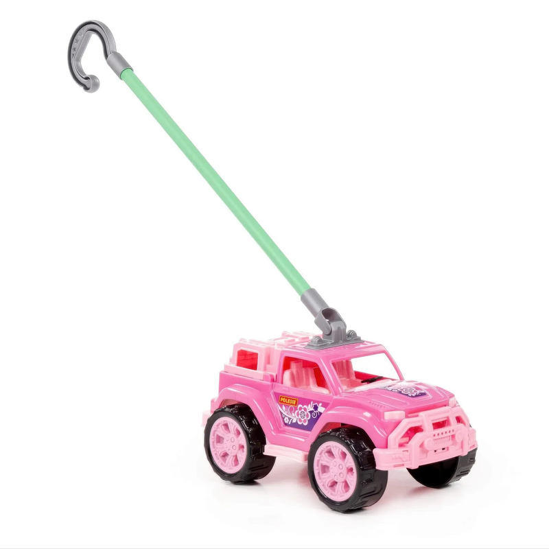 Polesie legionary push along car - pink, , medium-null