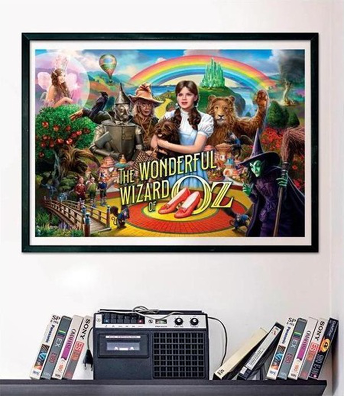 As clementoni puzzle high quality collection  the wonderful wizard of oz 1000 pcs 14y+ 39746, , medium-null