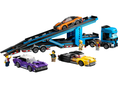 Lego 60409 city yellow mobile construction crane