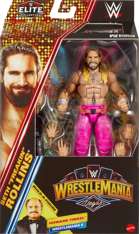 Product image: Wwe wrestlemania seth rollins action figure, , medium-null