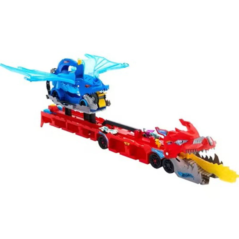 Hot wheels city ultimate dual dragon transporter (jbm72) 4y+, , medium-null