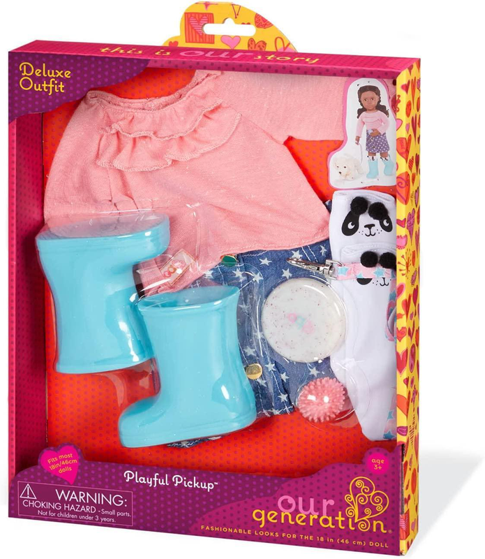 Our Generation deluxe doll clothes - dog sitter, , medium-null