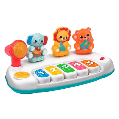 Winfun baby animal band, πιανάκι με ζωάκια και διασκεδαστικές μελωδίες, , medium