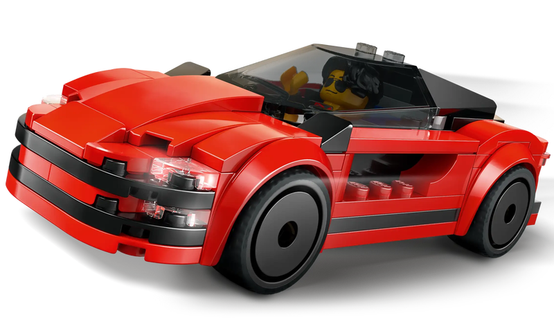 Lego city 60448 red sports car, , medium-null