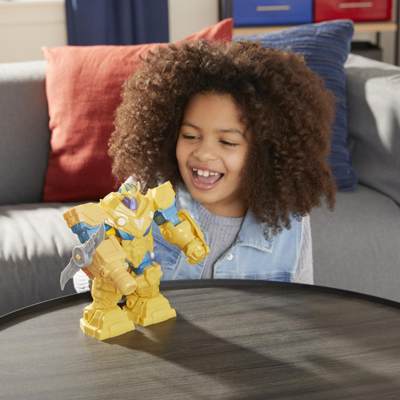 Marvel avengers mech strike 7-inch infinity mech suit thanos, , medium image number null