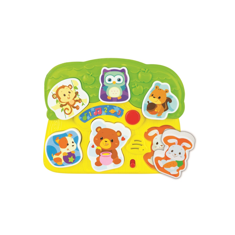 Win fun lights 'n sounds animal puzzle, , medium-null