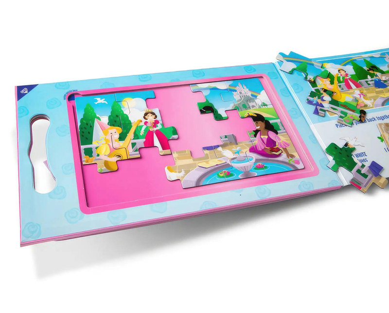 Melissa & doug take along magnetic jigsaw puzzles - princesses, , medium image number null