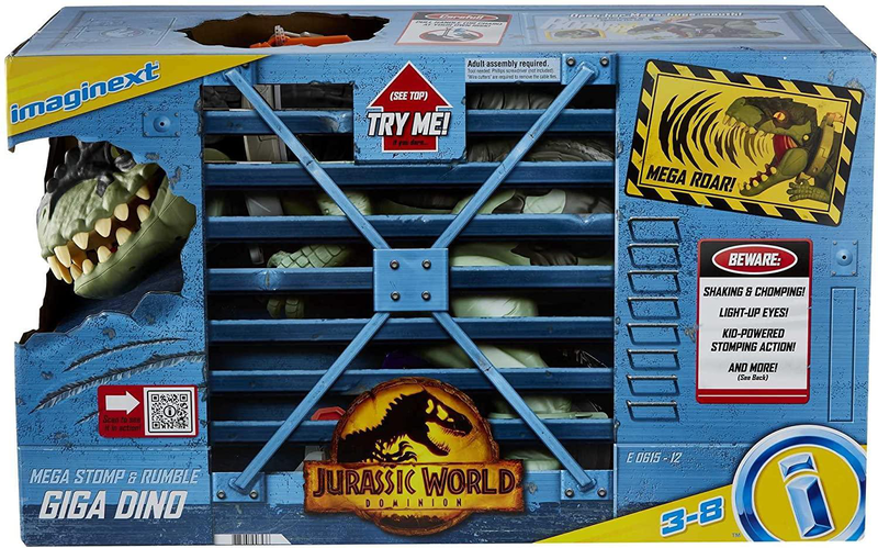 Jurassic world dominion: mega stomp & rumble giga dinosaur, , medium image number null