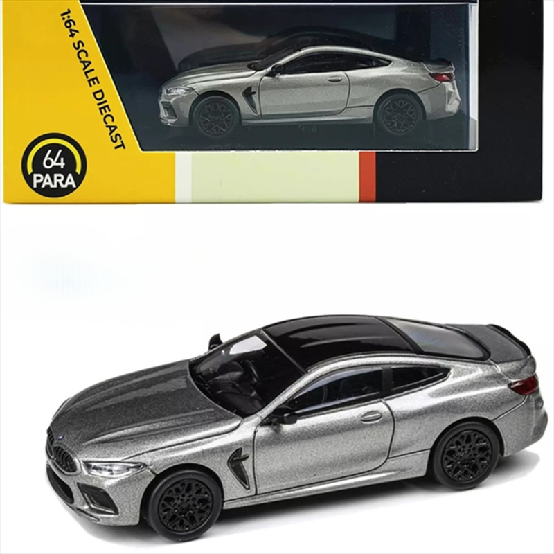 Para64 1/64 bmw m8 coupe *right hand drive*, donington grey metallic, , medium-null