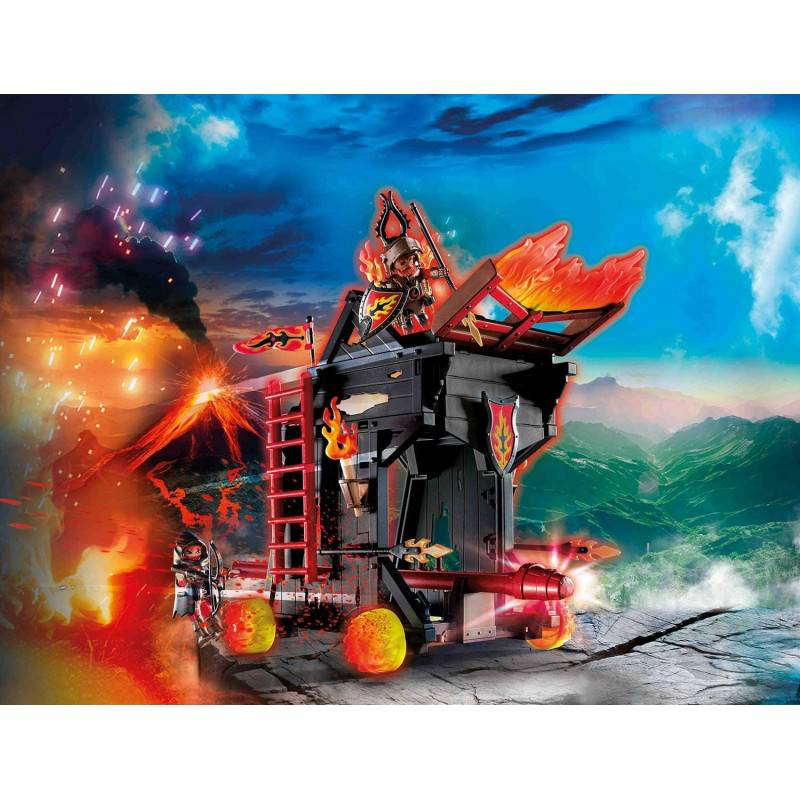 Playmobil 70393 novelmore fire ram, , medium image number null