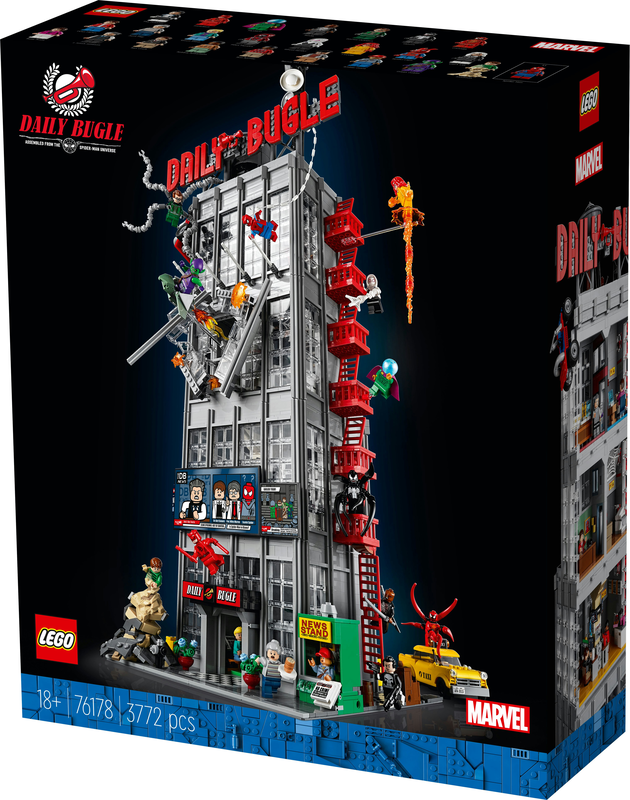 Lego marvel daily bugle 76178 for ages 18+ 3789pcs, , medium-null