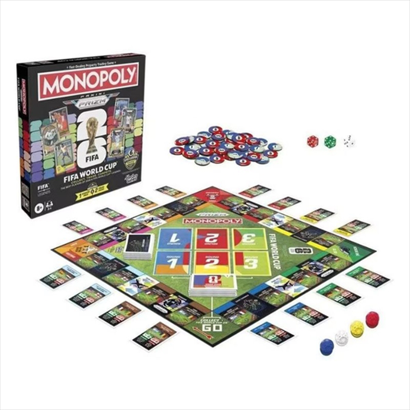 Monopoly - FIFA world cup board game g2633, , medium-null