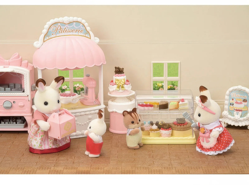 Product image: Sylvanian families village cake shop starter set, , medium-null