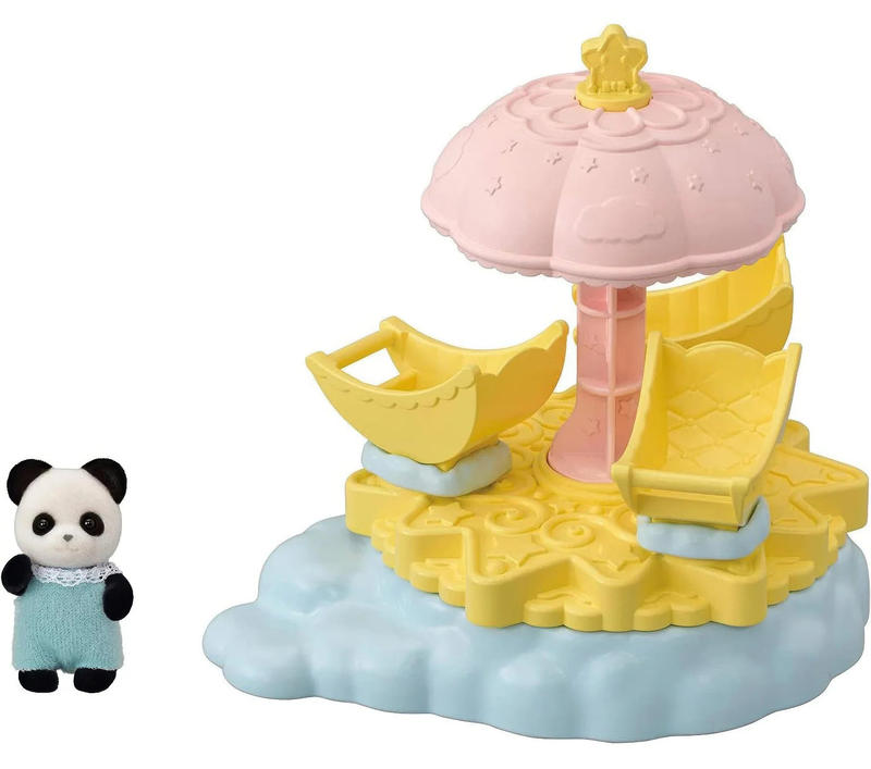 Sylvanian families baby star carousel, , medium image number null