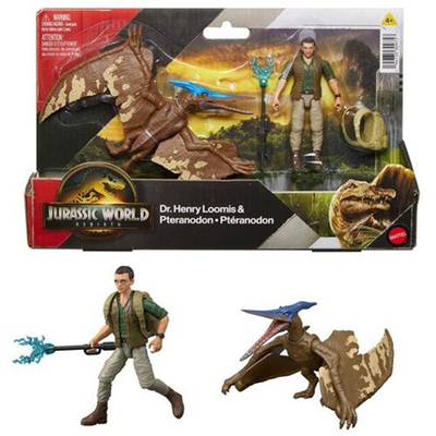 Jurassic world dr.henry loomis & pteranodon (jgb82) 4y+, , medium