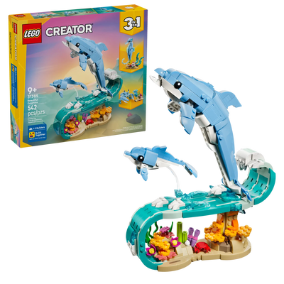 Lego creator 31385 sea animals: beautiful dolphins, , medium