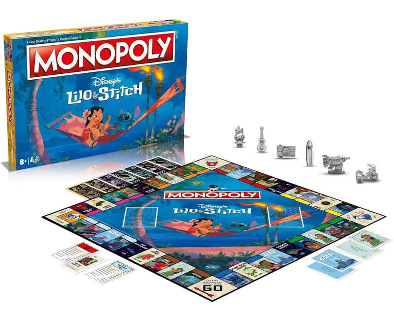 Product image: Monopoly lilo and stitch board game, , medium-null