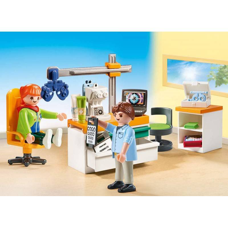 Playmobil 70197 city life at the specialist doctor: ophthalmologist, , medium image number null
