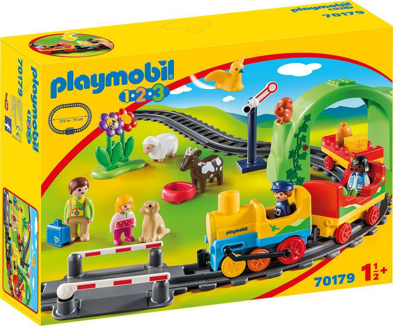 Playmobil 70179 - 1.2.3 my first train set, , medium-null