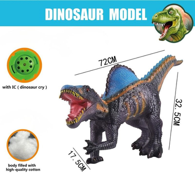 Soft rubber filled cotton ic dinosaur 427121, , medium